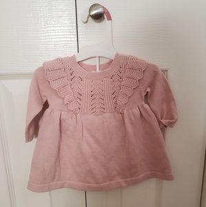 Newborn sweater dress